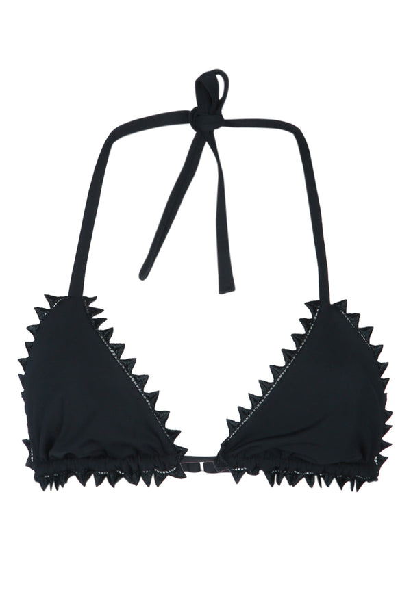 Jacquemus Haut 59% Polyamide 41% Elastane bikini top in white