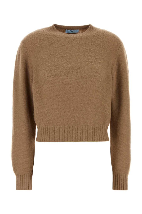 Prada 100% Cashmere sweater in beige