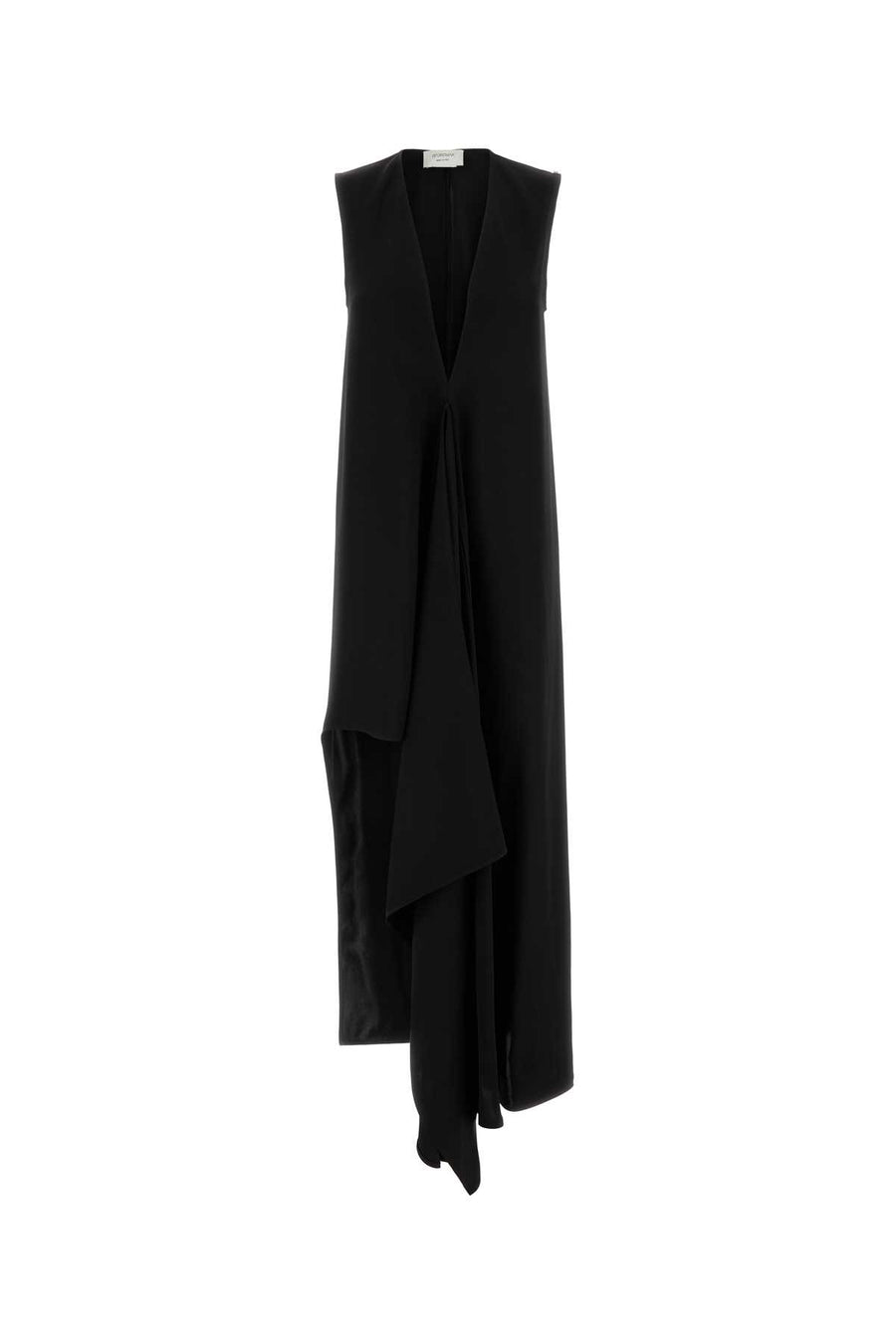 Sportmax 100% Viscose dress in black