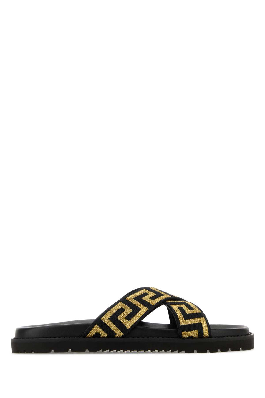 Versace Fabric Exterior: 100% Fabric slide in black