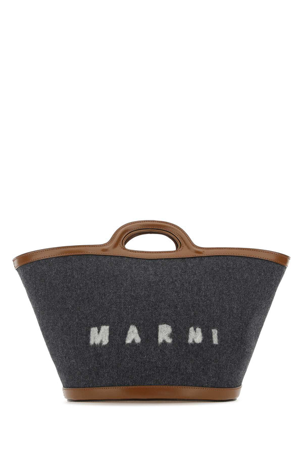 Marni Exterior: 100% Fabric tote bag in gray