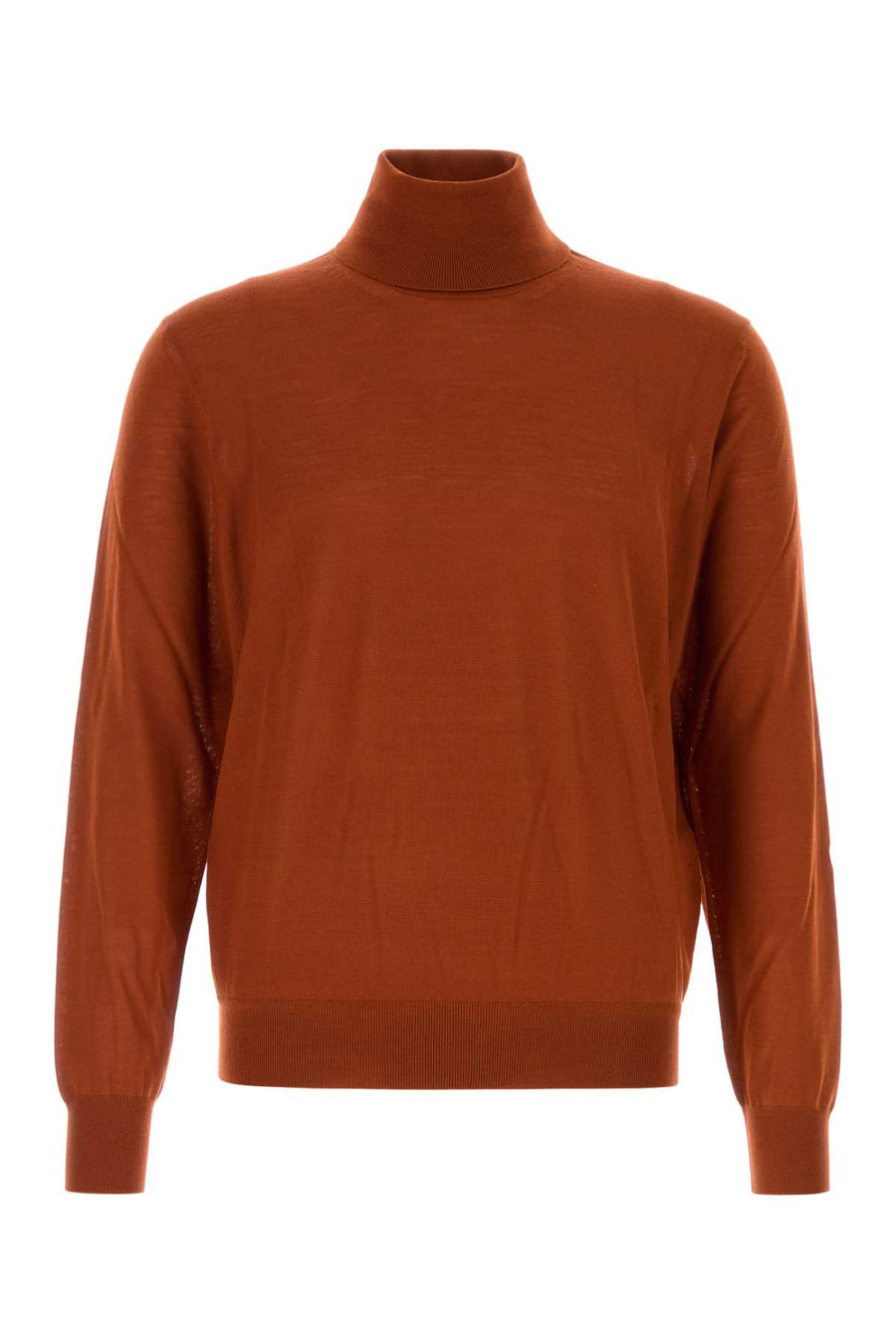Saint Laurent 100% Wool sweater in orange