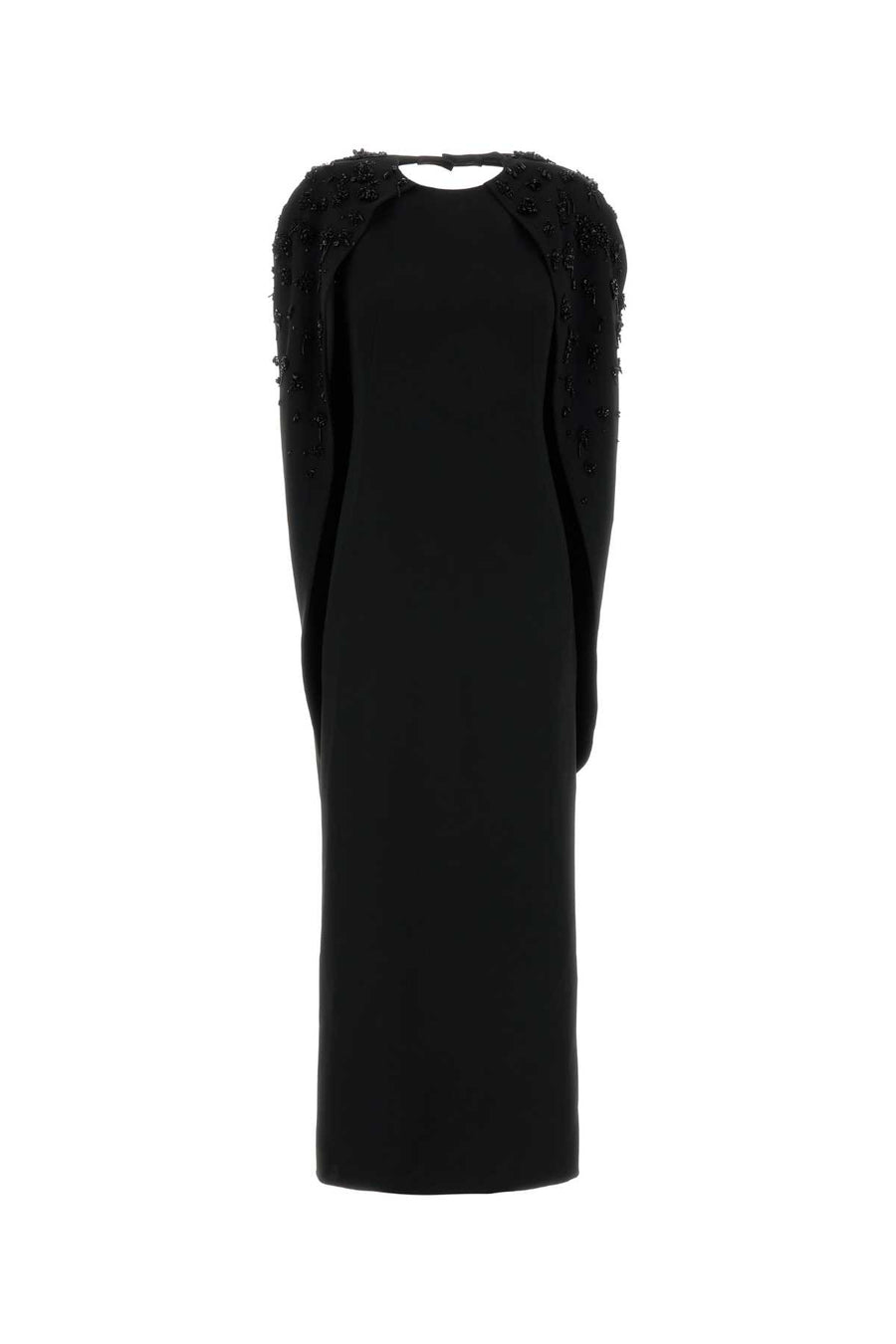 Alberta Ferretti Exterior: 51% Viscose 46% Acetate 3% Elastane. Lining: 100% Polyester dress in black