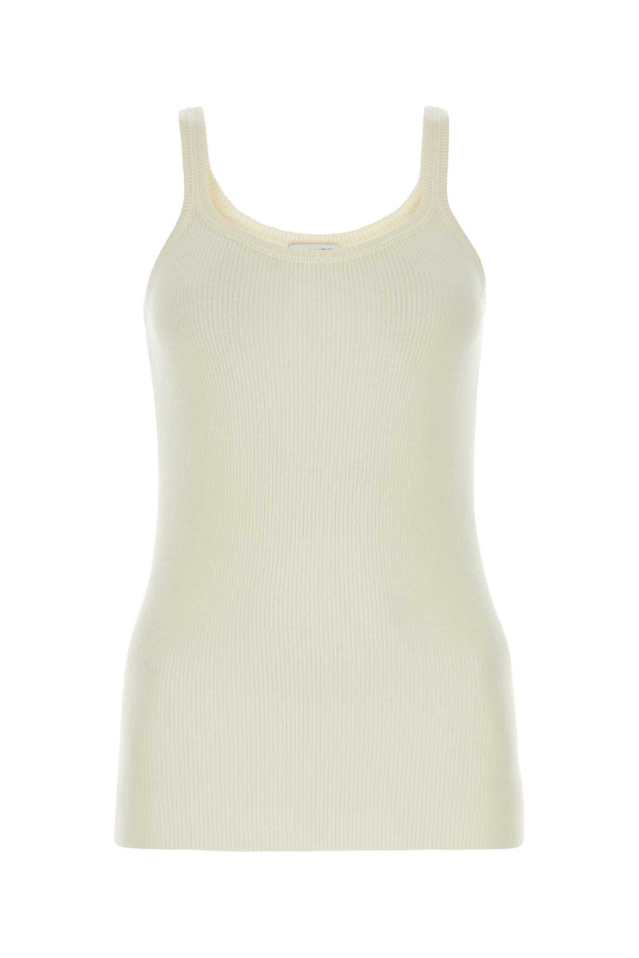 Bottega Veneta 100% Wool tank top in white
