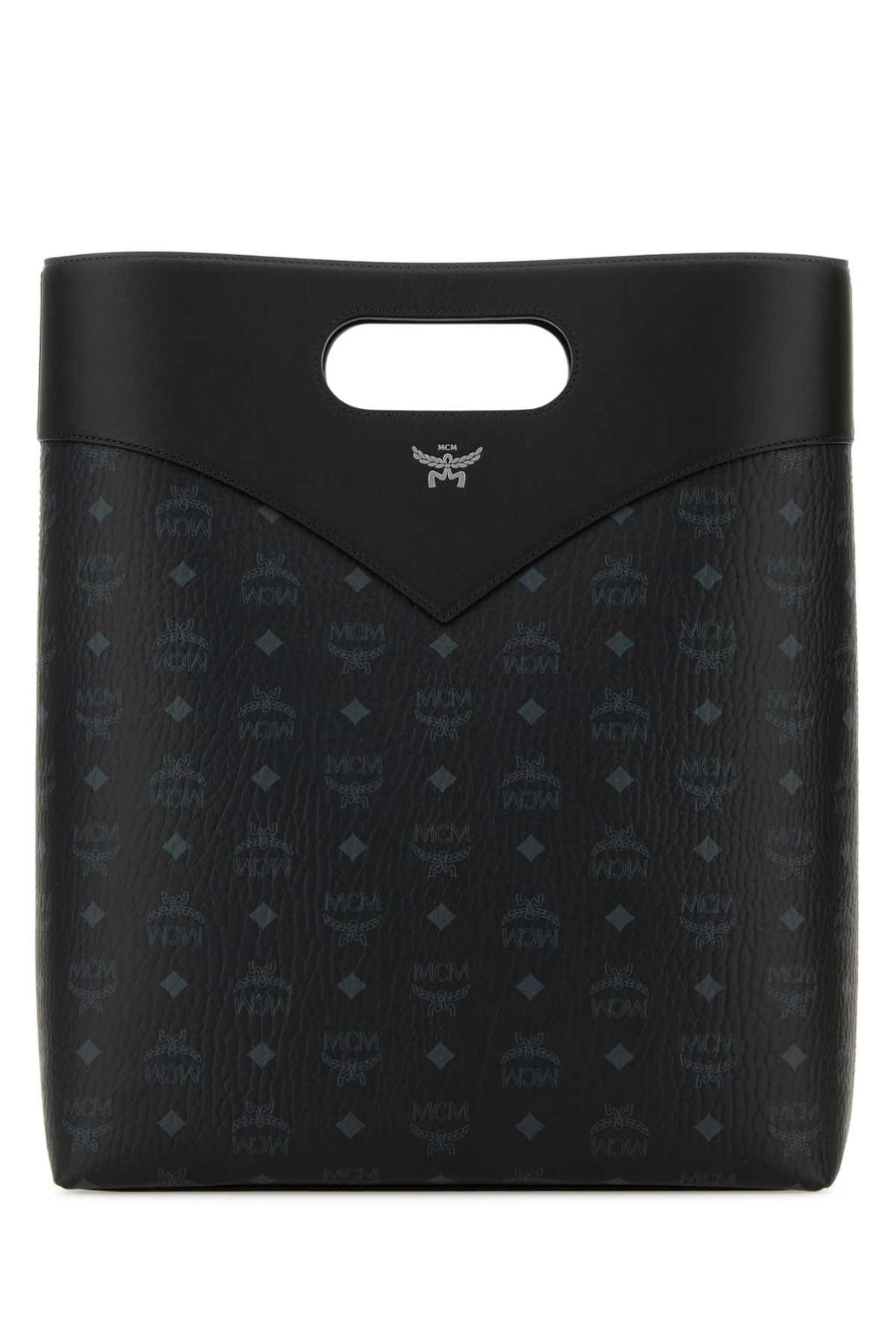 MCM Tote Exterior: 100% Fabric shoulder bag in black