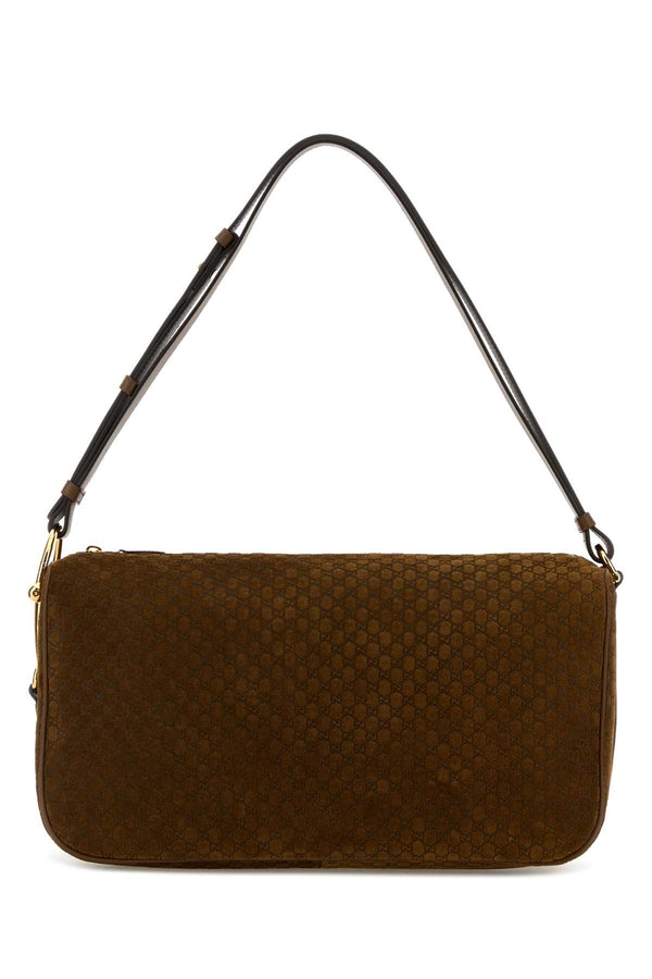 Gucci With Calf skin shoulder bag in brown