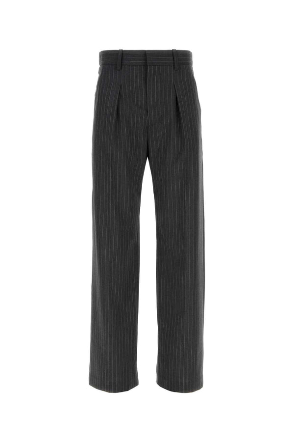 Isabel Marant 54% Virgin Wool trousers in gray