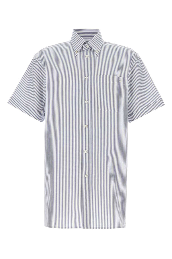 Valentino Garavani Manica 100% Cotton shirt in blue