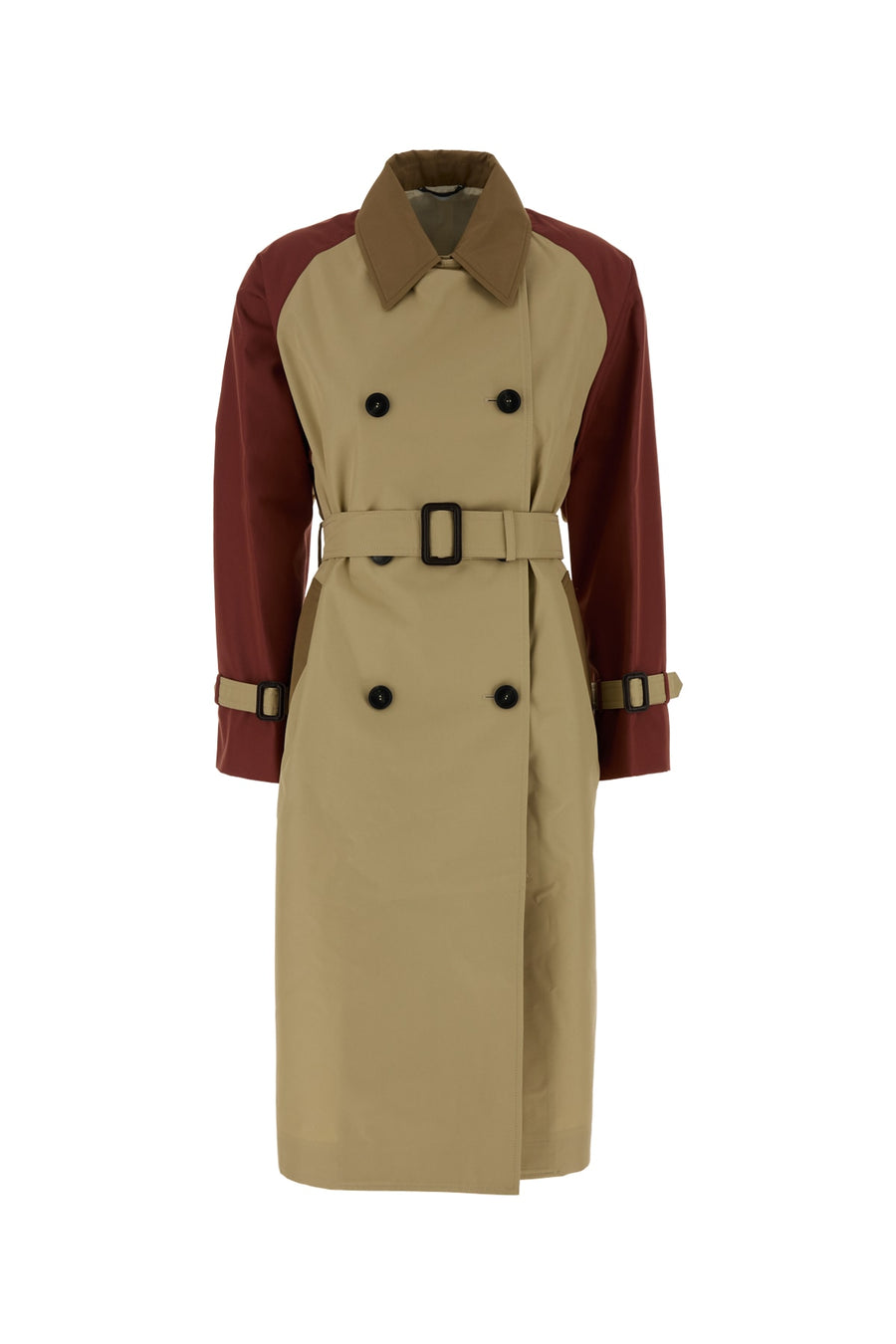 Weekend Canasta 65% Cotton trench coat in beige