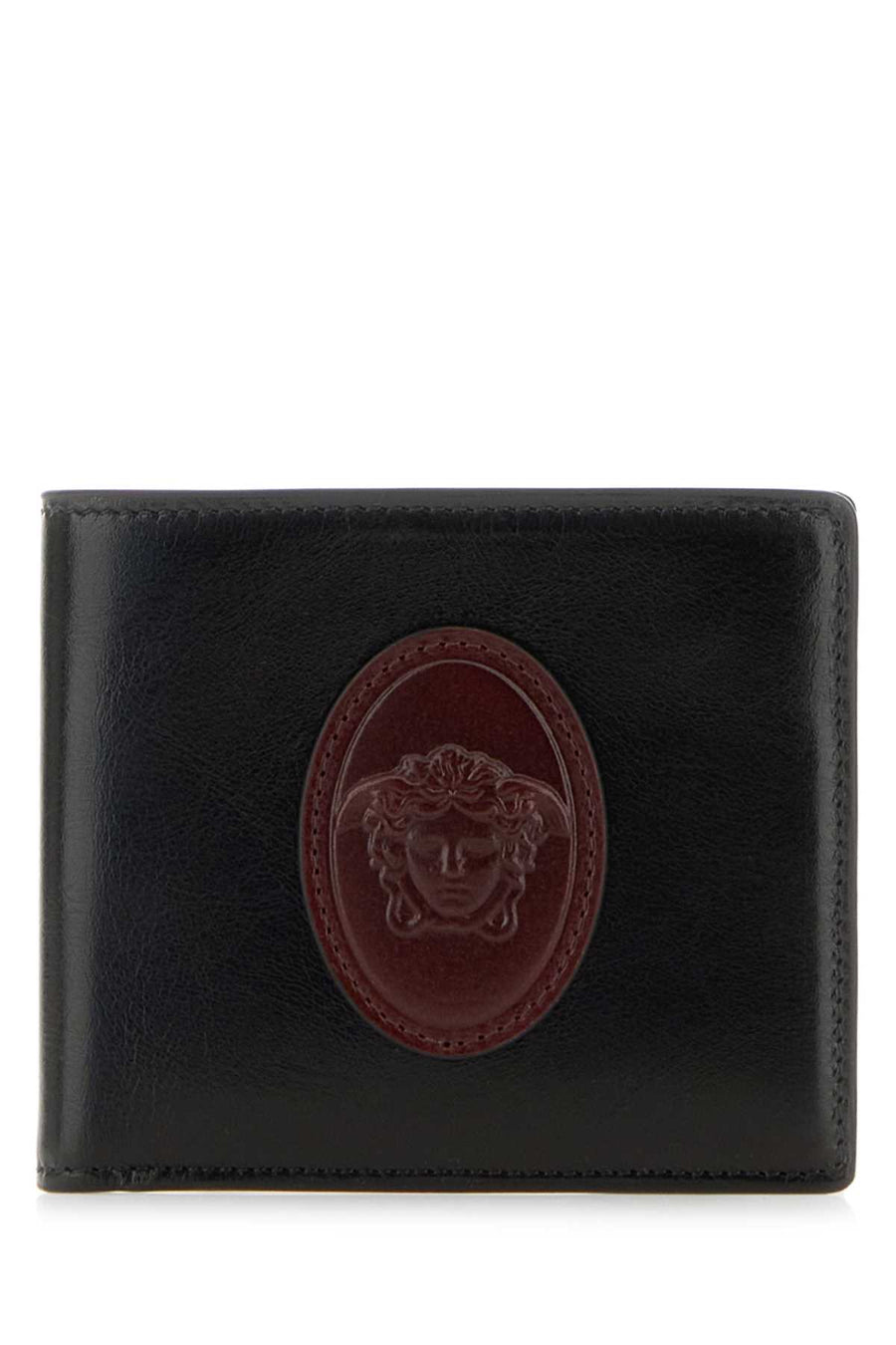 Versace 100% Leather wallet in black