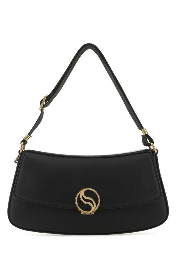 Stella McCartney F: 100% Polyester shoulder bag in black