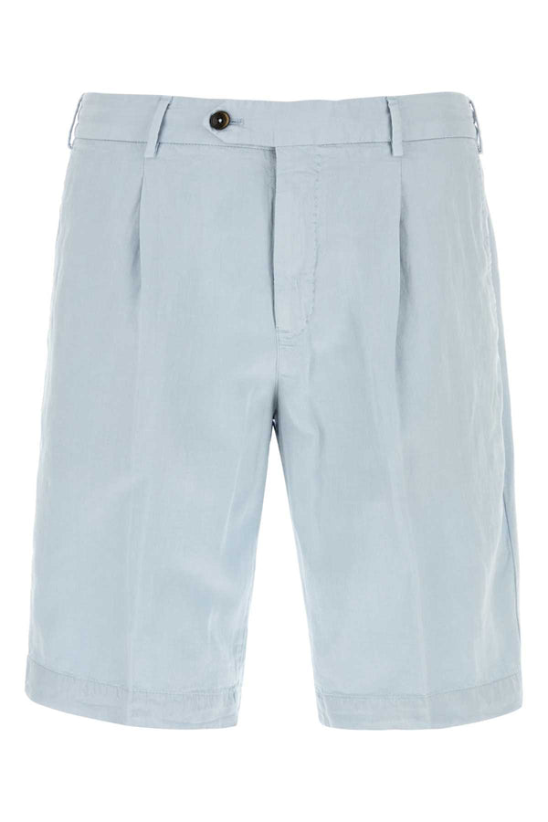 Pt Torino 59% Lyocell bermuda shorts in blue