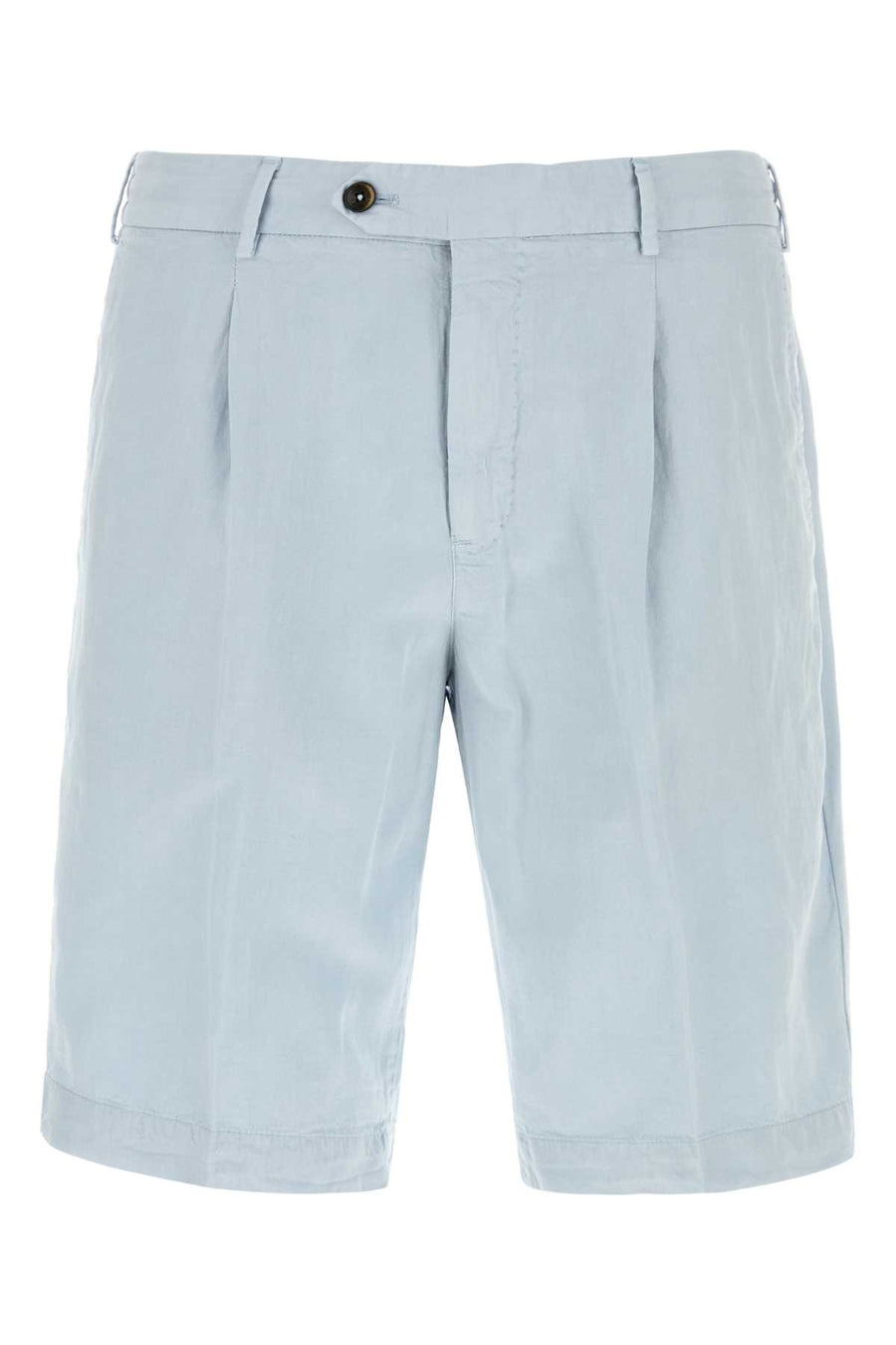 Pt Torino 59% Lyocell bermuda shorts in blue