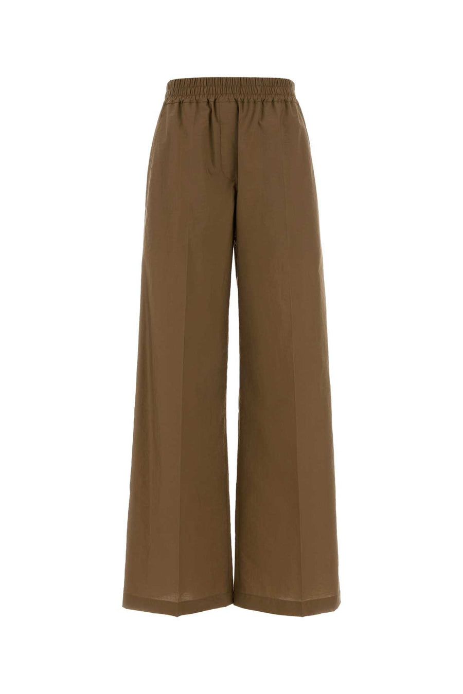 Brunello Cucinelli 75% Cotton trousers in brown