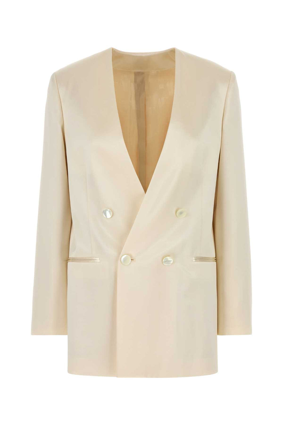 Alberta Ferretti 100% Viscose blazer in white