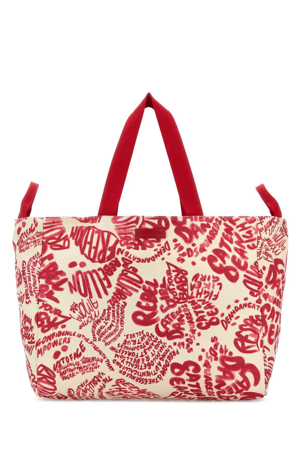 Dsquared2 Over 100% Cotton tote bag in red