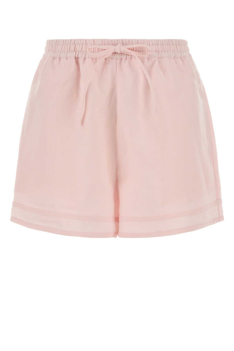 Le Kasha With 100% Linen bermuda shorts in pink