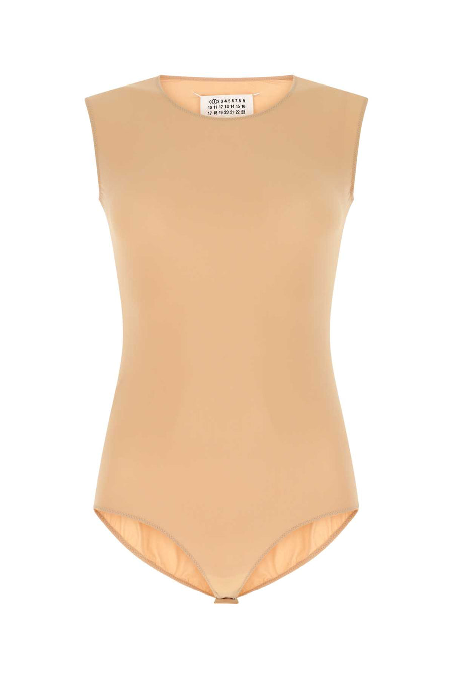 Maison Margiela 73% Polyamide bodysuit in beige