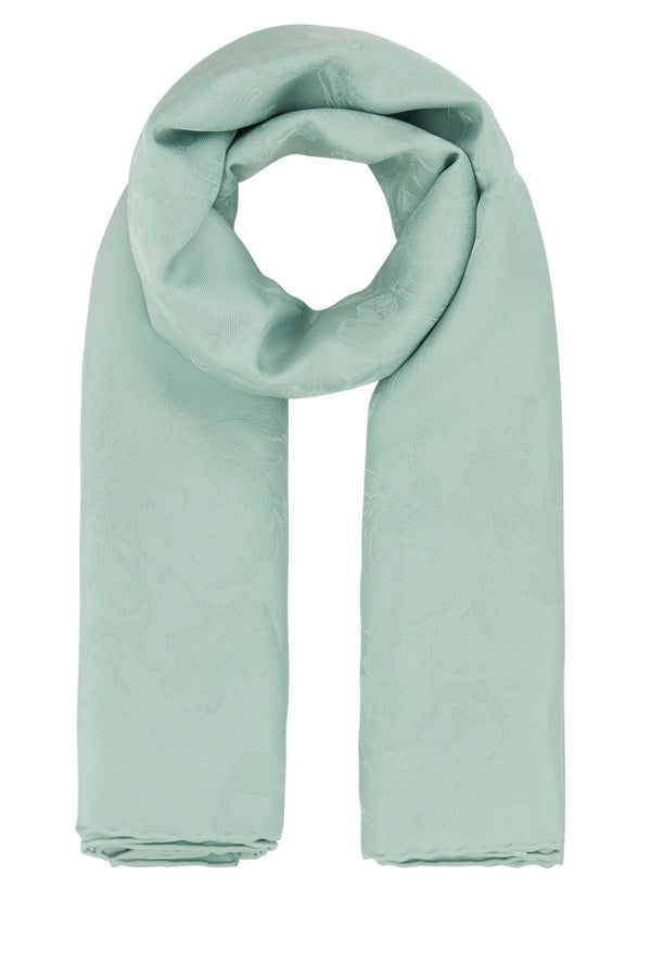 Alexander McQueen Sailor Silk scarf in green