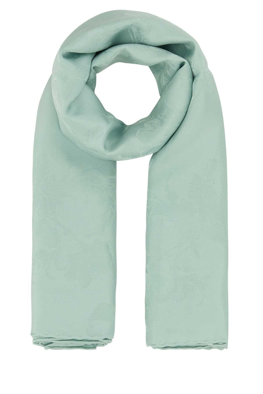 Alexander McQueen Sailor Silk scarf in green