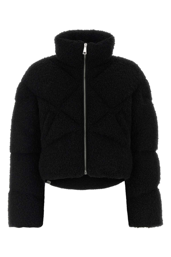 Khrisjoy Short Exterior: 41% Acrylic down jacket in black