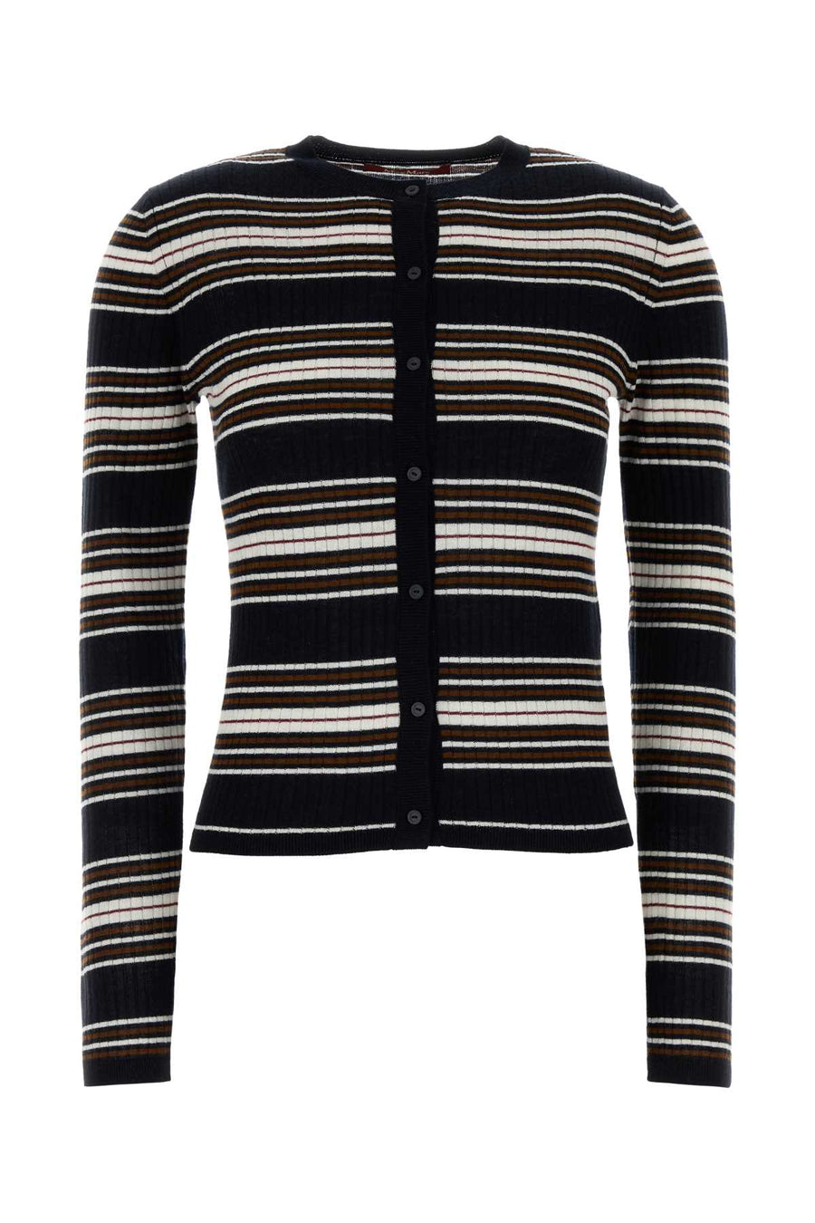 Mm Studio 55% Silk cardigan in black