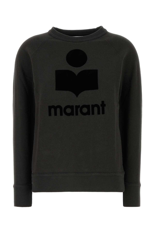 Isabel Marant Etoile 88% Cotton sweatshirt in black