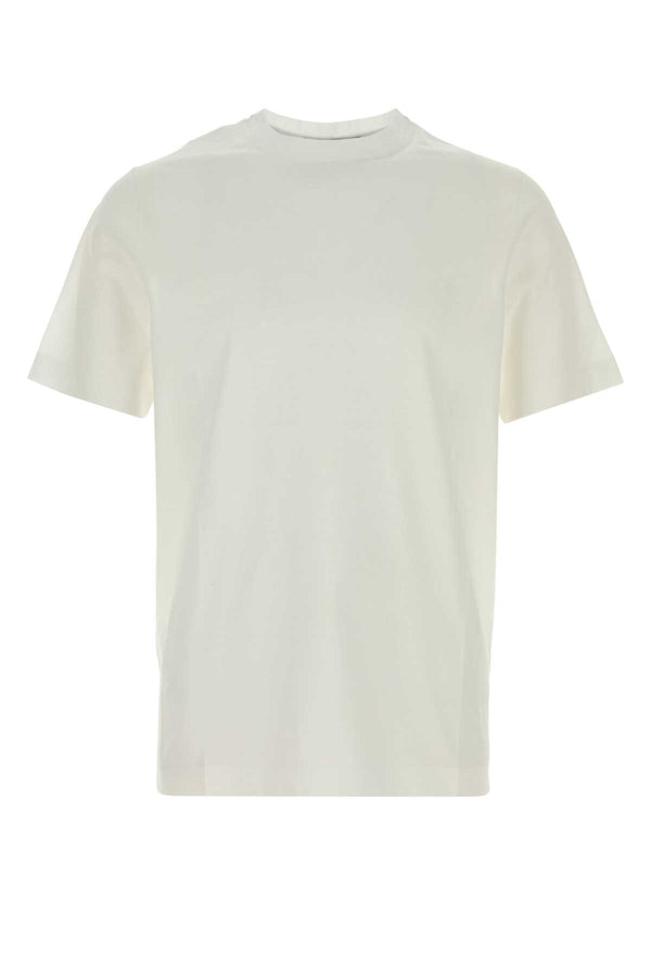 Canali Shirt 100% Cotton t-shirt in white