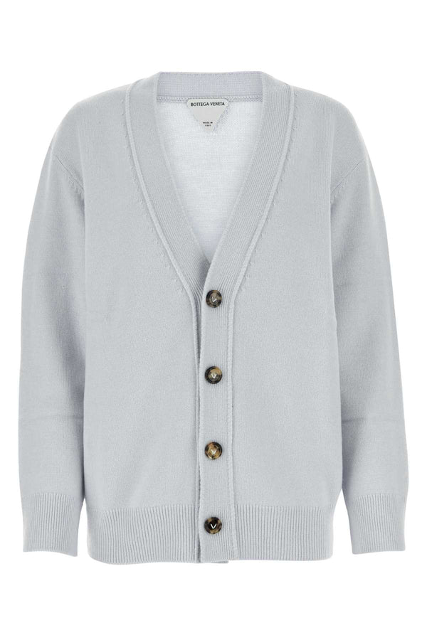 Bottega Veneta 97% Cashmere cardigan in blue