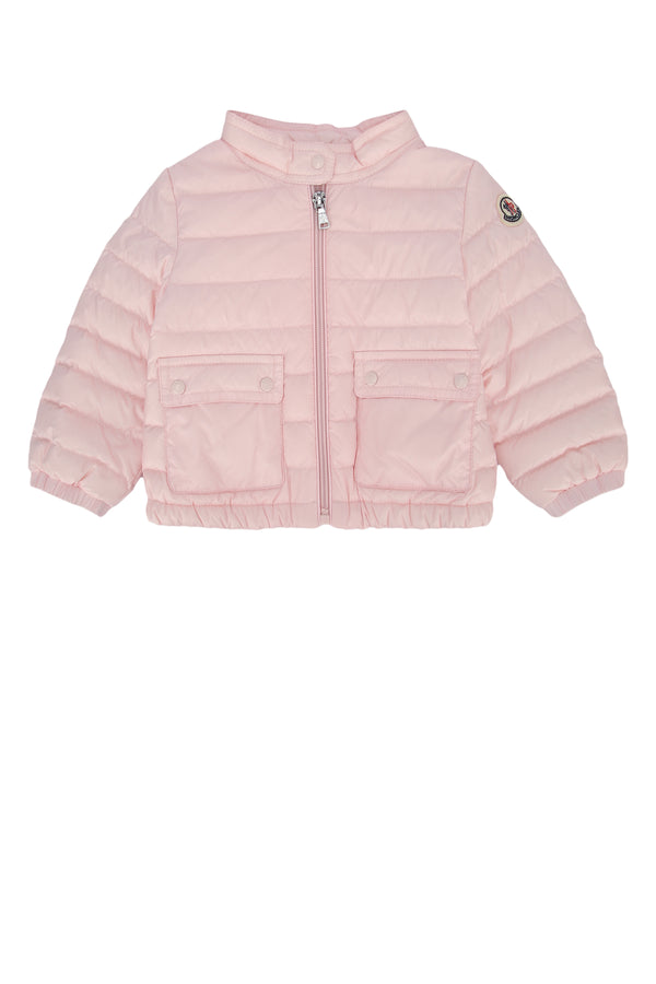 Moncler Jr Jacket Outer: 100% Polyamide/Nylon down jacket in pink