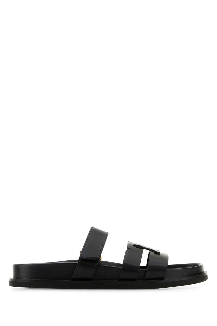 Tory Burch Sport Upper: 100% Bovine Leather; Lining: 60% Bovine Leather slide in black