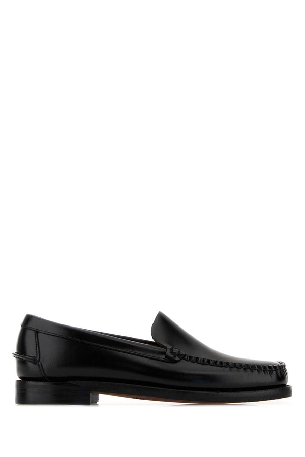 Sebago Exterior: 100% Leather loafer in black