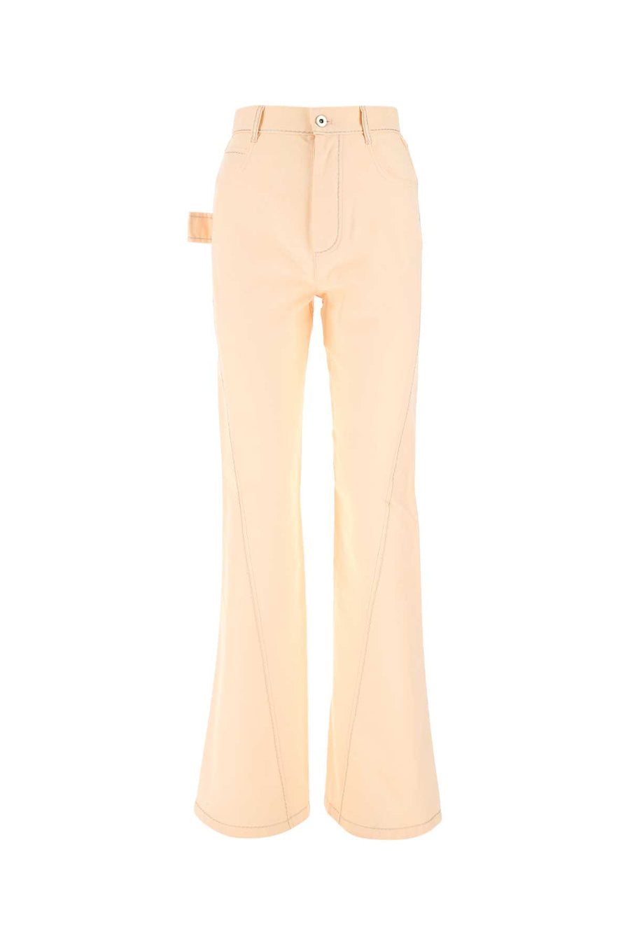 Bottega Veneta 100% Cotton trousers in pink