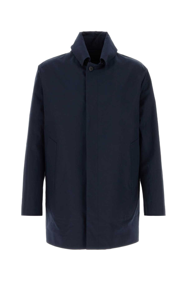 Prada 100% Cotton coat in navy