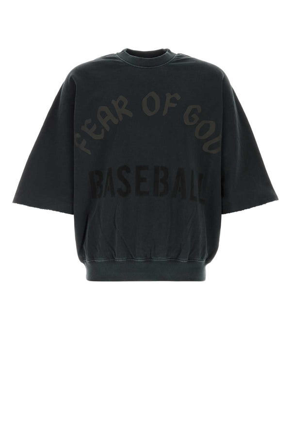 Fear Of God Sleeve 100% Cotton sweatshirt in black