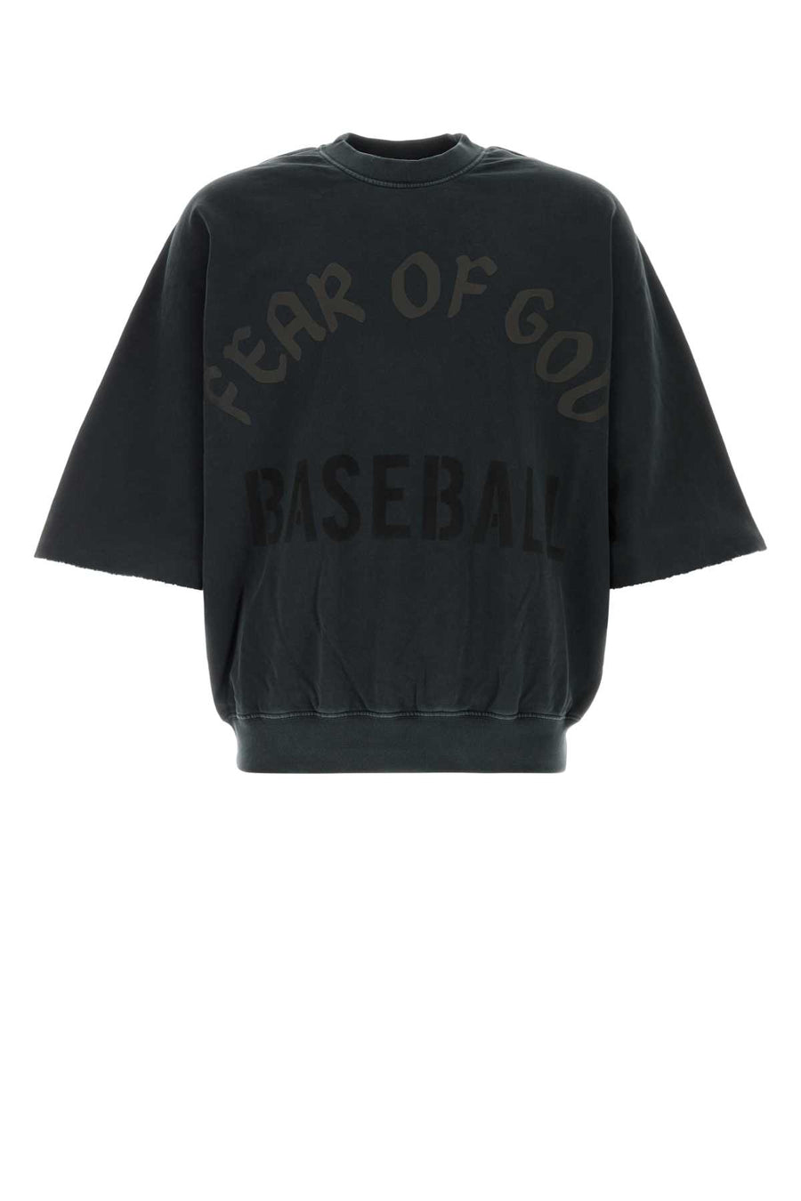 Fear Of God Sleeve 100% Cotton sweatshirt in black