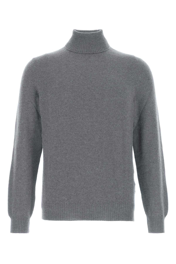 Fedeli Persia 100% Cashmere sweater in gray