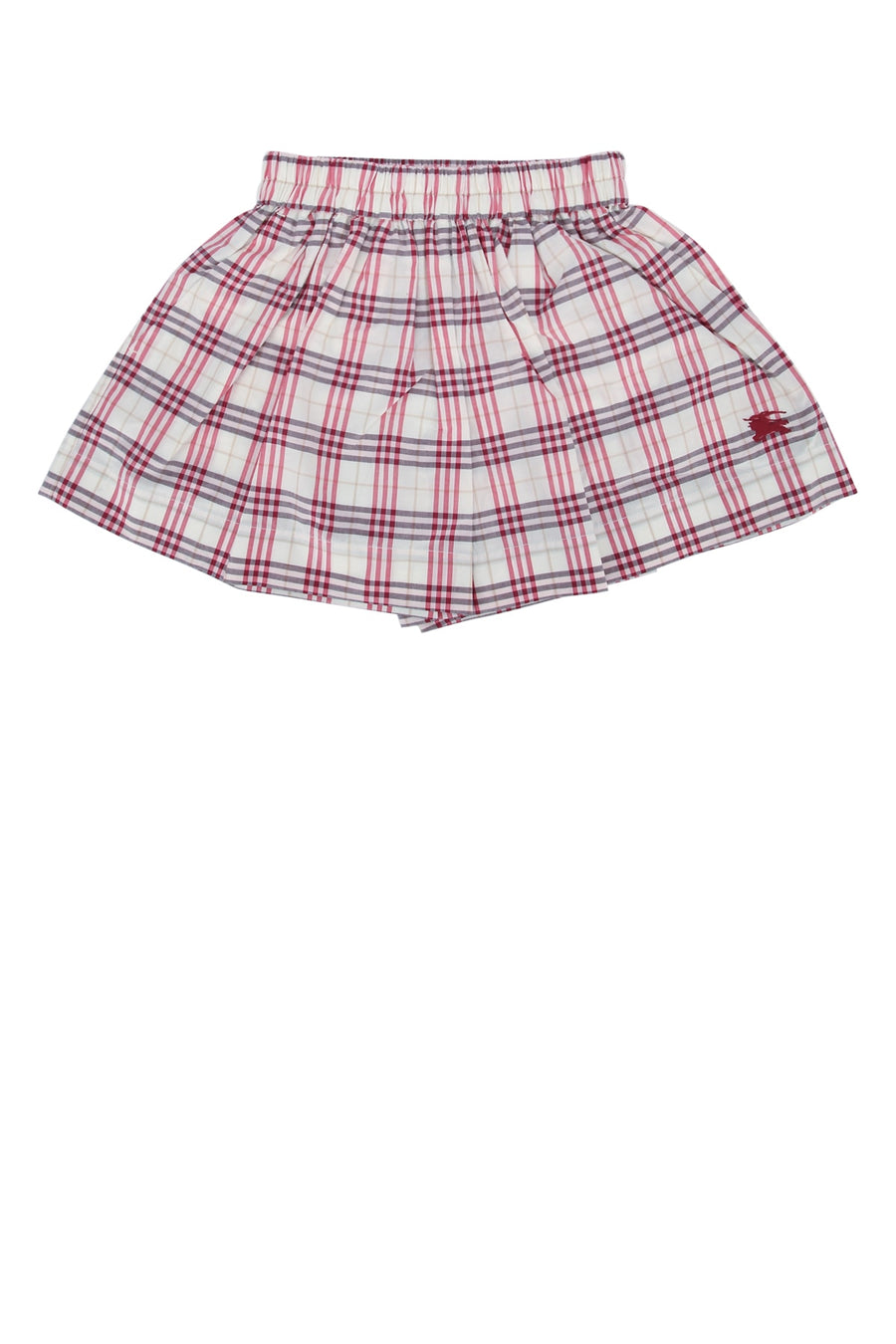 Burberry Jr Marcy 100% Cotton chino shorts in purple