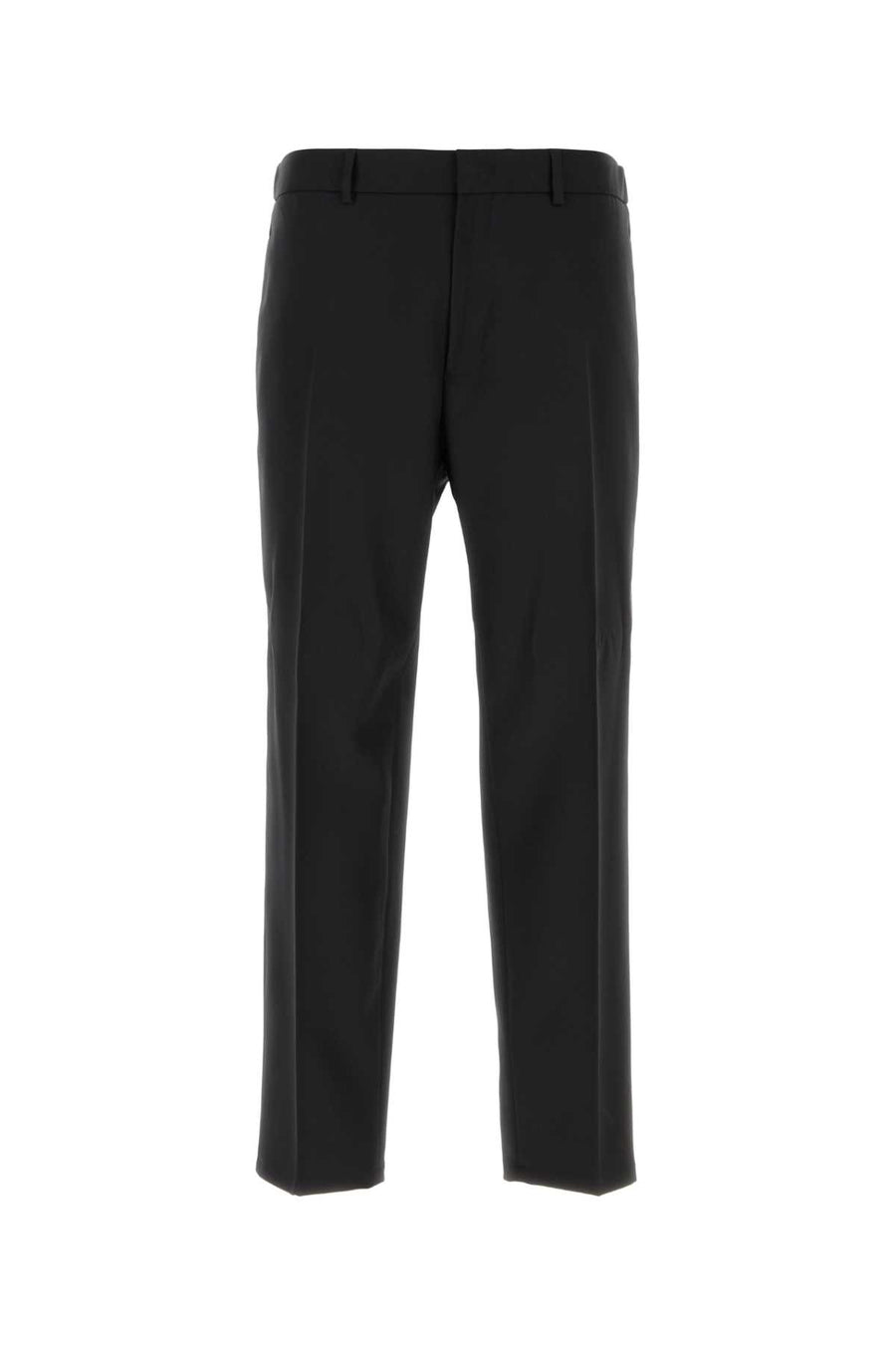 Jil Sander 100% Polyester trousers in black