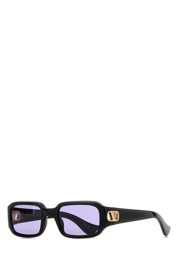 Valentino Garavani Blablavio Acetate frame with gold-tone metal finishing sunglasses in black