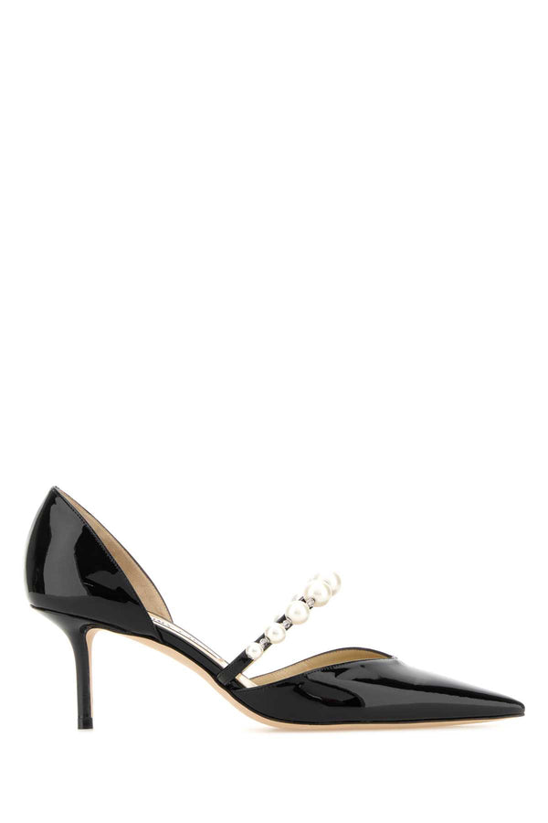 Jimmy Choo Exterior: 100% Leather pumps in black
