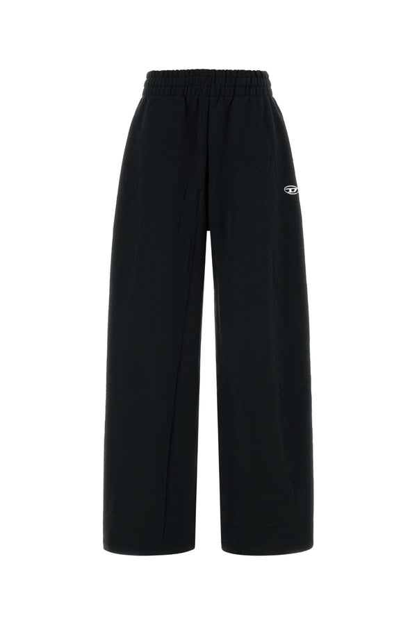 Diesel 100% Cotton joggers in black