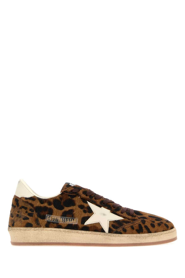Golden Goose Deluxe Brand Horsy Exterior: 100% Calf hair sneaker in brown