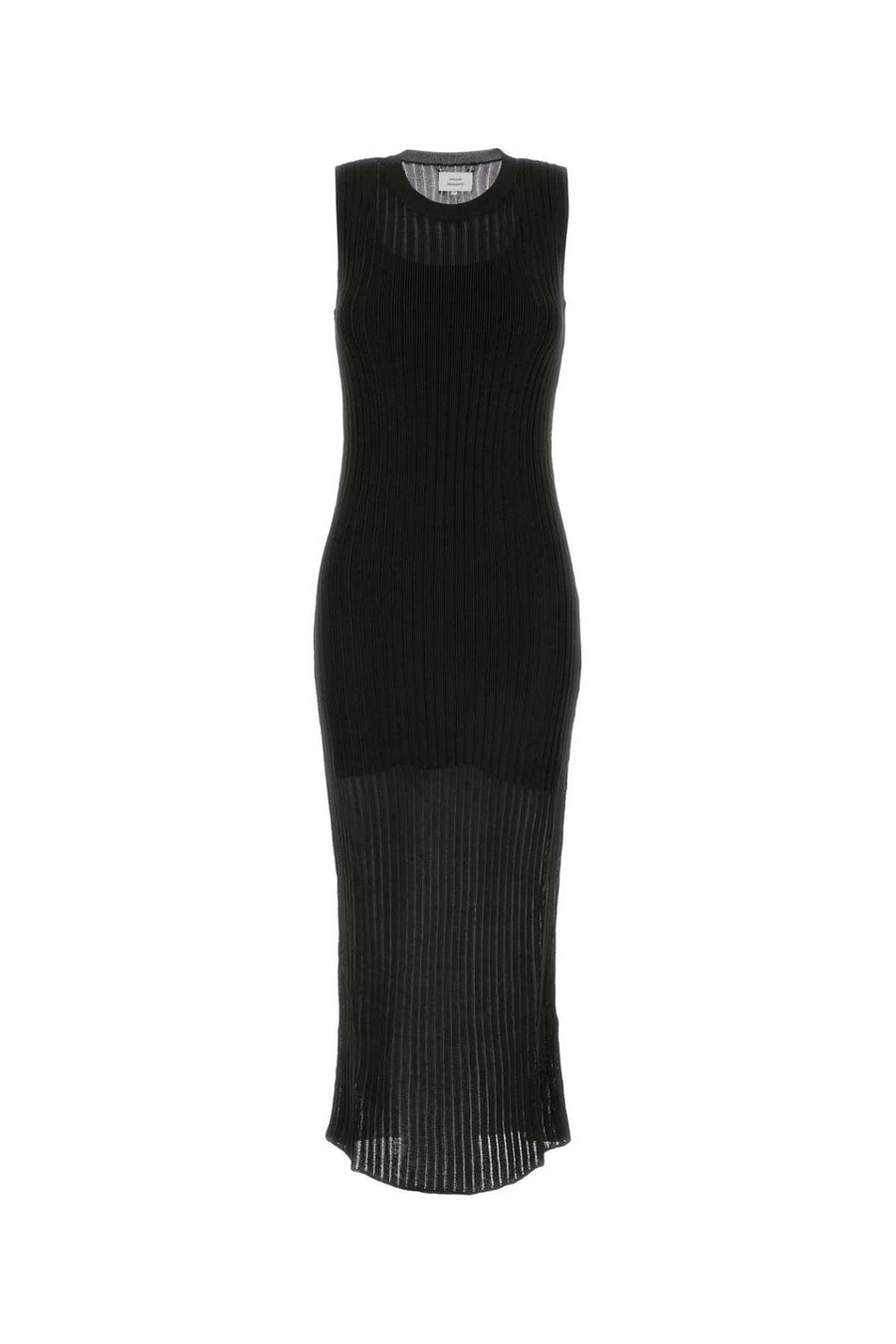 Loulou De Saison Exterior: 100% Viscose; Lining: 85% Cotton dress in black