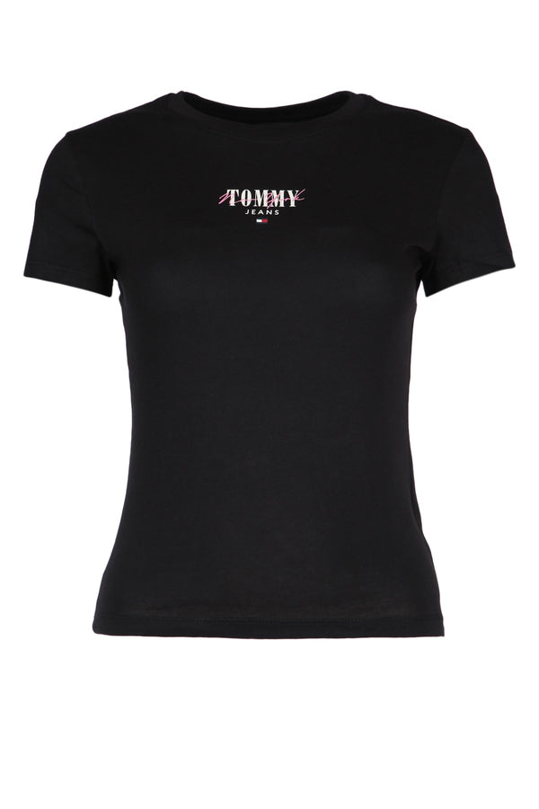 Tommy Hilfiger Jeans Transitional Cotton/In-Conversion (60%) t-shirt in black