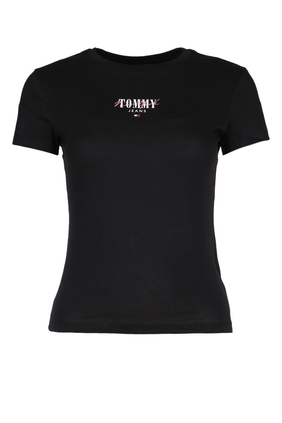 Tommy Hilfiger Jeans Transitional Cotton/In-Conversion (60%) t-shirt in black