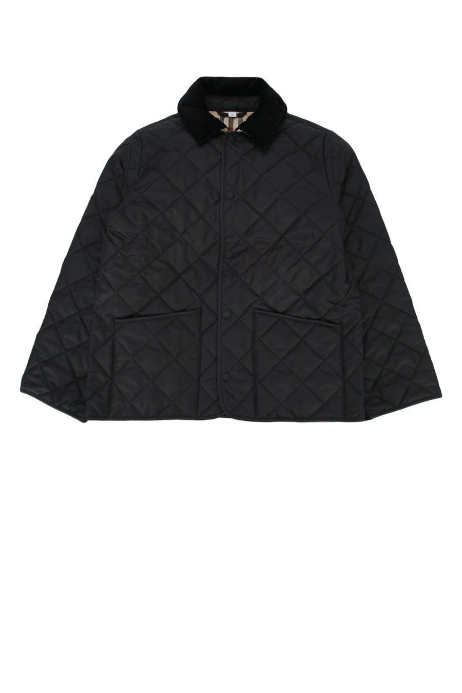 Burberry Jr Milo 100% Polyester jacket in black
