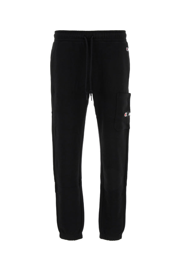 Champion Space 67% Cotton joggers in black