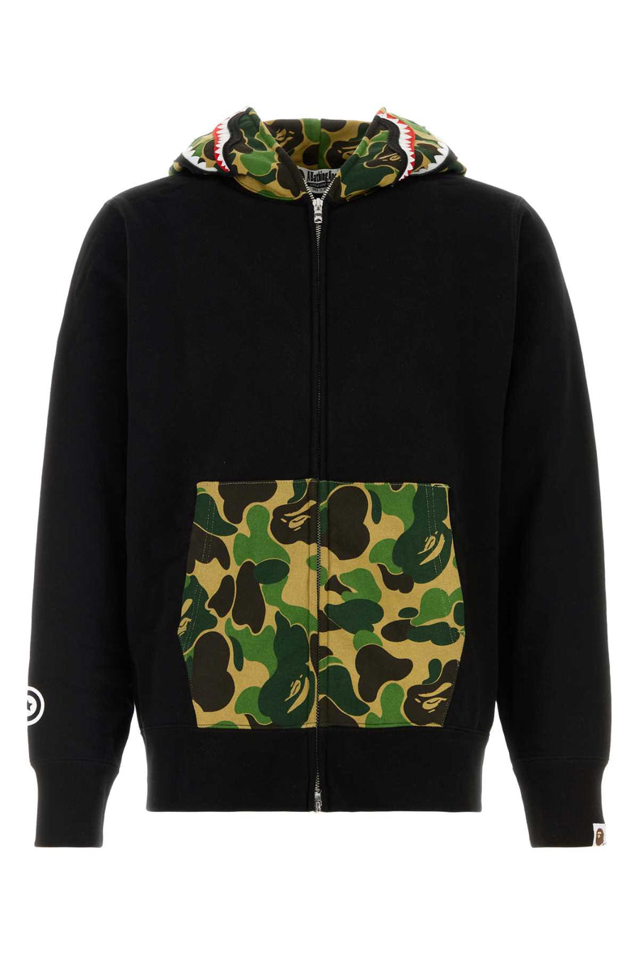 Bape Camo 100% Cotton hoodie in black