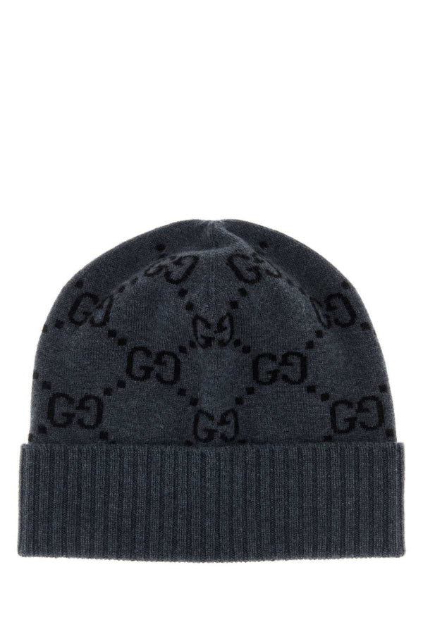 Gucci Nuancie 100% Cashmere beanie in gray